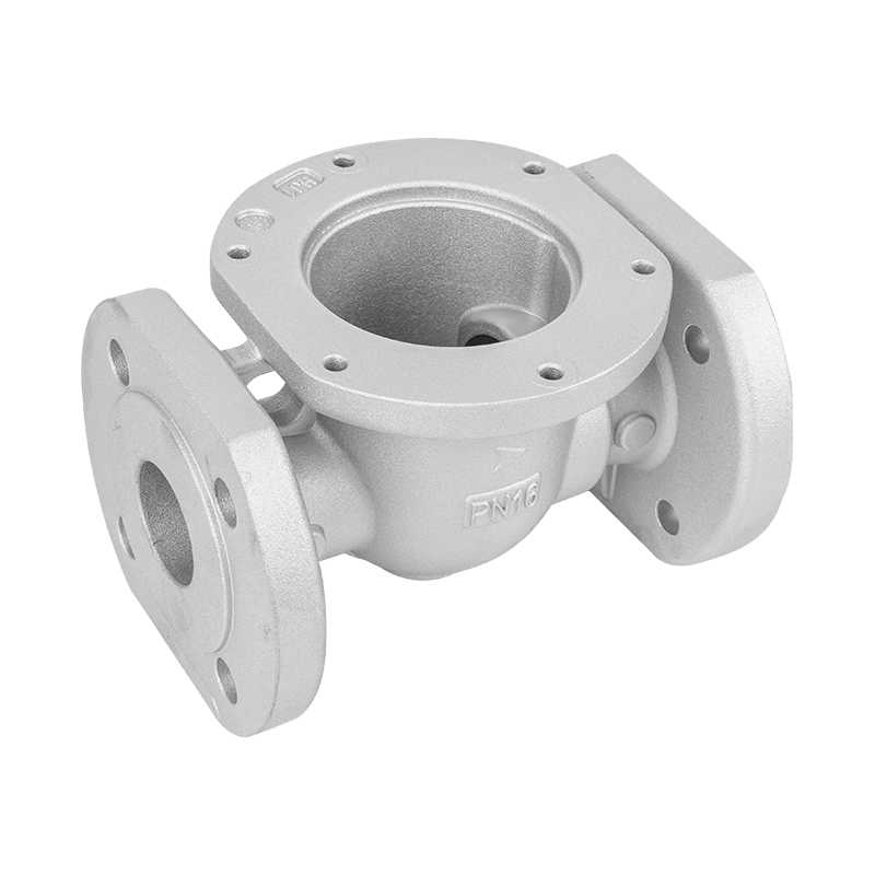 PN16 Industrial Gas Pipe Valve Body Low