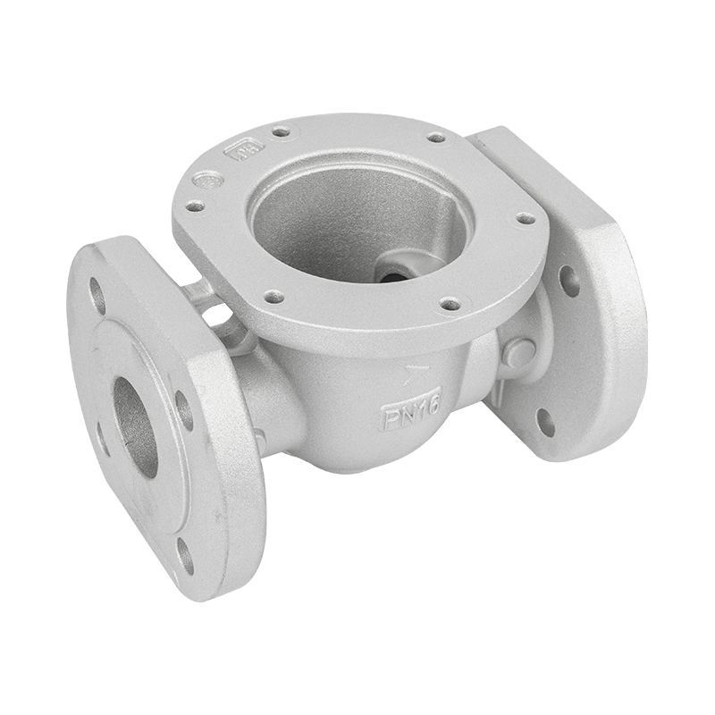 PN16 Industrial Gas Pipe Valve Body Low